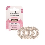 Резинка для волос Original Bronze Me Pretty бронза Invisibobble Tangle Teezer 3 шт