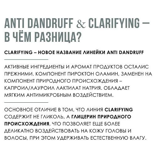 Шампунь против перхоти Clarifying Anti-Dandruff Insight 400 мл