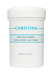 Маска мультивитаминная против морщин в области глаз CHRISTINA Multivitamin Anti-Wrinkle Eye Mask 250 мл