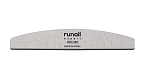Пилка полукруглая для искусственных ногтей 180/180 грит Runail Expert
