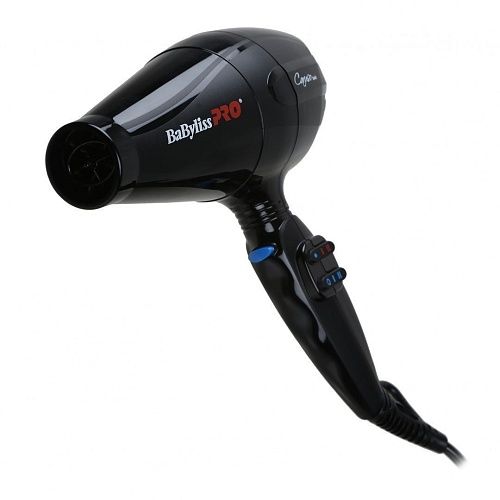 Фен для волос Caruso ионизация 2 насадки 2400 Вт черный BaByliss Pro