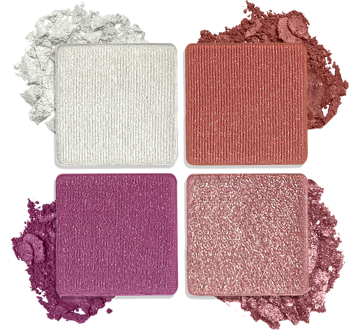 Палетка теней для век 02 flamingo Mirage Art-Visage 70 гр