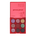 Набор теней для век 401 midnight amethyst Secret Santa Eyeshadow Palette Lamel Professional 6,5 гр