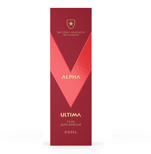 Гель мужской для бритья увлажняющий Alpha Ultima Estel Professional 100 мл