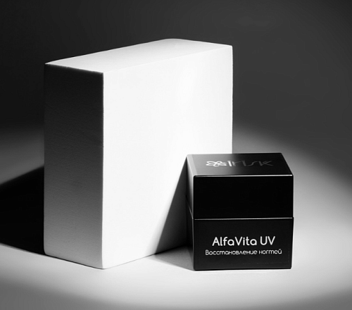 База для ногтей UV 01 Восстанавливающая c витаминами E и F AlfaVita Irisk 15 мл