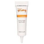 Крем для кожи вокруг глаз ночной активный Forever Young Active Christina 30 мл
