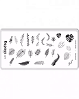 Пластина для стемпинга Crazy story Botanics 2 Kapous Nails