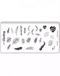 Пластина для стемпинга Crazy story Botanics 2 Kapous Nails