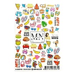 97W Слайдеры для дизайна ногтей Цветной Miw Nails 2 гр (лето)