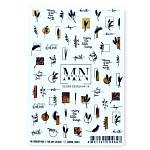 14F Слайдеры для дизайна ногтей Фольгированый Miw Nails 2 гр