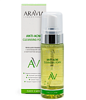 Пенка для умывания с коллоидной серой и экстрактом женьшеня Anti-Acne Aravia Laboratories 150 мл