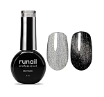 9771 Гель-лак для ногтей Cat's Eye Silver Runail 9 мл