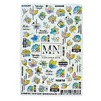 98W Слайдеры для дизайна ногтей Цветной Miw Nails 2 гр