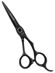 Ножницы парикмахерские прямые 5,5" тонкая форма черные PN 135-5,5 Premium Silver Star