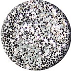 66 Блёстки для ногтей Silver Severina