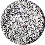66 Блёстки для ногтей Silver Severina