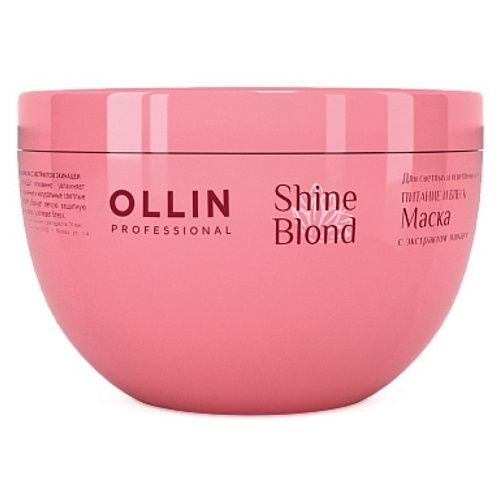 Маска для волос с экстрактом эхинацеи Shine Blond Ollin Professional 300 мл
