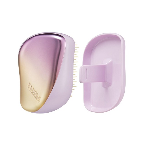 Расческа для волос Compact Styler weet Lilac & Yellow Chrome Tangle Teezer