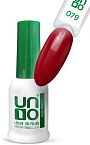 079 Гель-лак Рубиновый Ruby Red Uno 8 мл