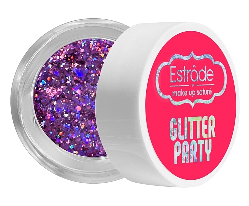 Глиттер гелевый для лица, тела и волос 05 infinity Glitter Party Estrâde 6,5 мл