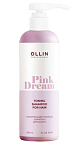 Шампунь тонирующий для светлых волос Розовый Pink Dream Ollin Professional 500 мл