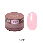 104/15 Гель моделирующий UV Builder Gel Runail Expert 15 гр