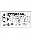 Пластина для стемпинга Crazy story Sweets Kapous Nails