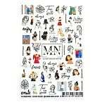90W Слайдеры для дизайна ногтей Цветной Miw Nails 2 гр