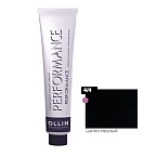 4,4 Крем-краска перманентная шатен медный Ollin Performance Ollin Professional 60 мл
