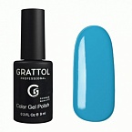 014 Гель-лак Color Gel Polish Sky Blue Grattol 9 мл