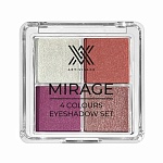 Палетка теней для век 02 flamingo Mirage Art-Visage 70 гр
