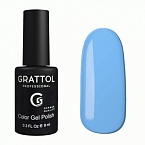 089 Гель-лак Color Gel Polish Ice Blue Grattol 9 мл