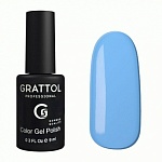 089 Гель-лак Color Gel Polish Ice Blue Grattol 9 мл
