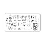 Пластина для стемпинга Crazy story Love 2 Kapous Nails