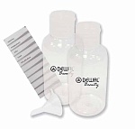 Дорожный набор баночек для путешествий Dewal Beauty