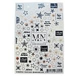 #F-28 Слайдеры для дизайна ногтей Фольгированый Miw Nails 2 гр (нг)