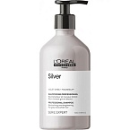 Шампунь для нейтрализации желтизны Serie Expert Silver L'oreal Professionnel 500 мл
