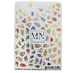 26F Слайдеры для дизайна ногтей Фольгированый Miw Nails 2 гр