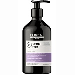 Шампунь-крем нейтрализующий фиолетовый Serie Expert Chroma Creme L'oreal Professionnel 500 мл