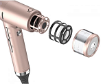 Фен для волос IQ3 Perfetto Rose Gold 1600 Вт розовый GA.MA