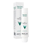Маска для лица очищающая с глиной и АНА-кислотами Aravia 100 мл