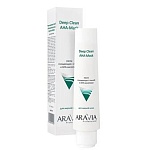 Маска для лица очищающая с глиной и АНА-кислотами Aravia 100 мл