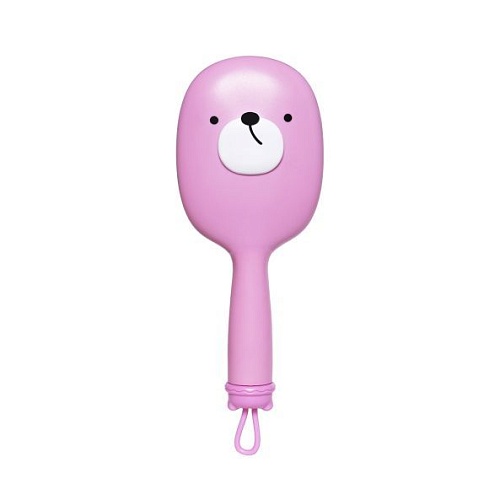 Расческа массажная для волос Розовая Милый Мишка Massage Hair Brush Solomeya