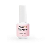 Гель самовыравниевающийся для наращивания ногтей Clear прозрачный Nude Liquid Gel Луи Филипп 15 мл
