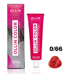Крем-краска для волос OLLIN COLOR 0.66 корректор красный 100 мл. 