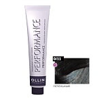 0,11 Крем-краска перманентная пепельный Ollin Performance Ollin Professional 60 мл
