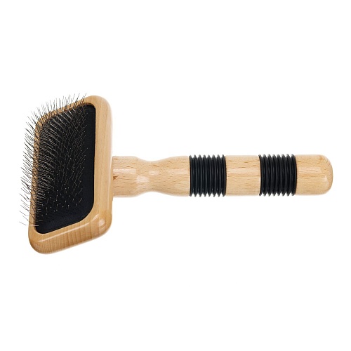 Пуходерка для животных средняя размер M тонкие проволочные штифты Dewal Pro Grooming