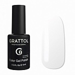001 Гель-лак Color Gel Polish White Grattol 9 мл
