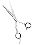 Ножницы парикмахерские прямые 6" отверстия на лезвии PN 115-6 Lite PRO Silver Star