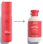 Шампунь для защиты цвета окрашенных жестких волос Invigo Color Brilliance Wella 300 мл